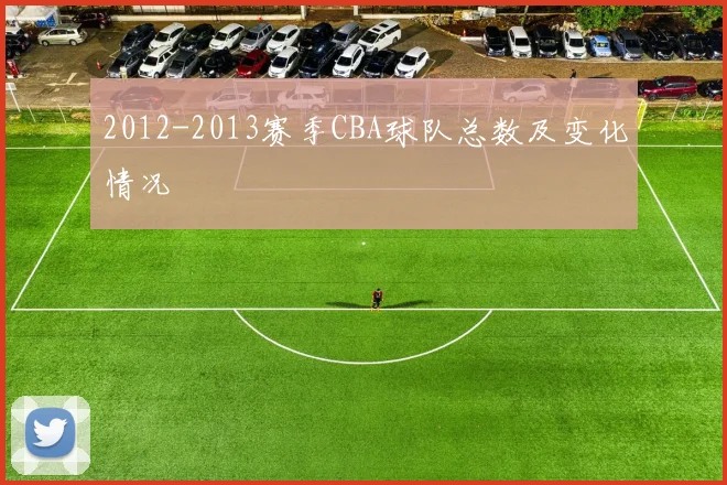 2012-2013赛季CBA球队总数及变化情况